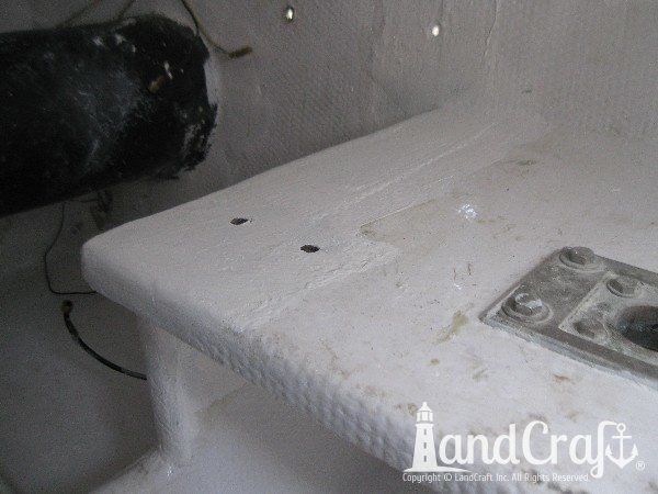 Seadog commercial passenger vessel with structural damage