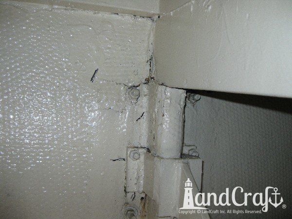 Seadog commercial passenger vessel with structural damage