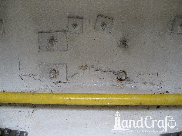 Seadog commercial passenger vessel with structural damage