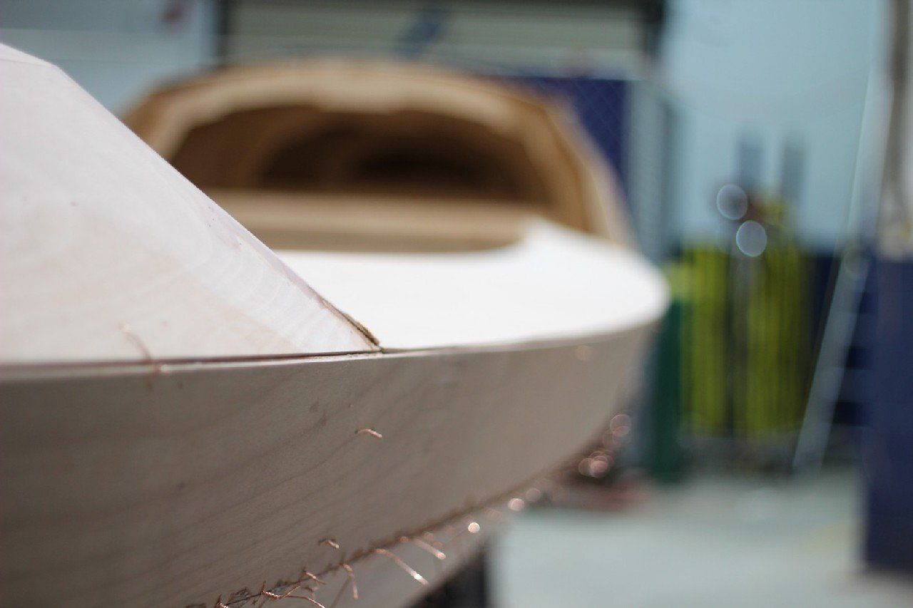 Row4Kids boat build in process