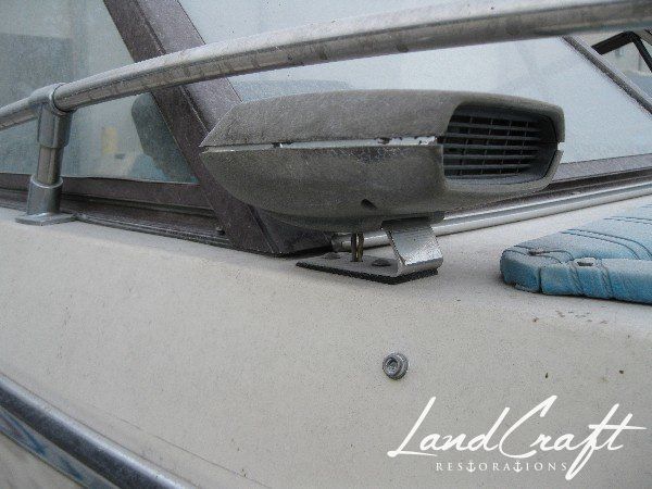 Rally boat before complete restoration