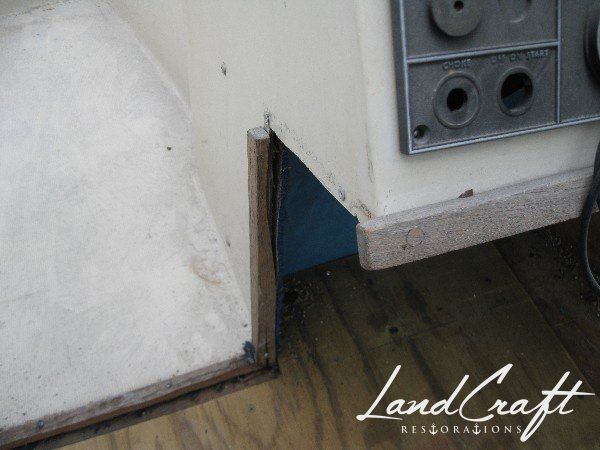 Rally boat before complete restoration