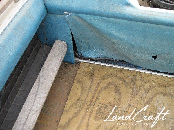 Rally boat before complete restoration