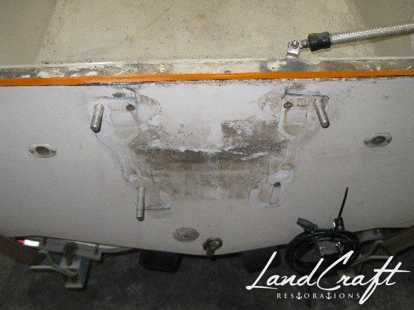 Rally boat restoration in process