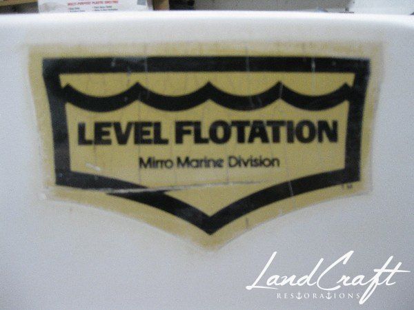 Rally boat restoration in process