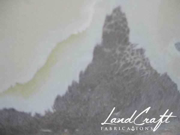 Spirit boat bottom hull in fiberglass repair process