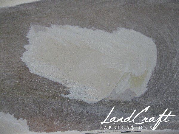 Spirit boat bottom hull in fiberglass repair process