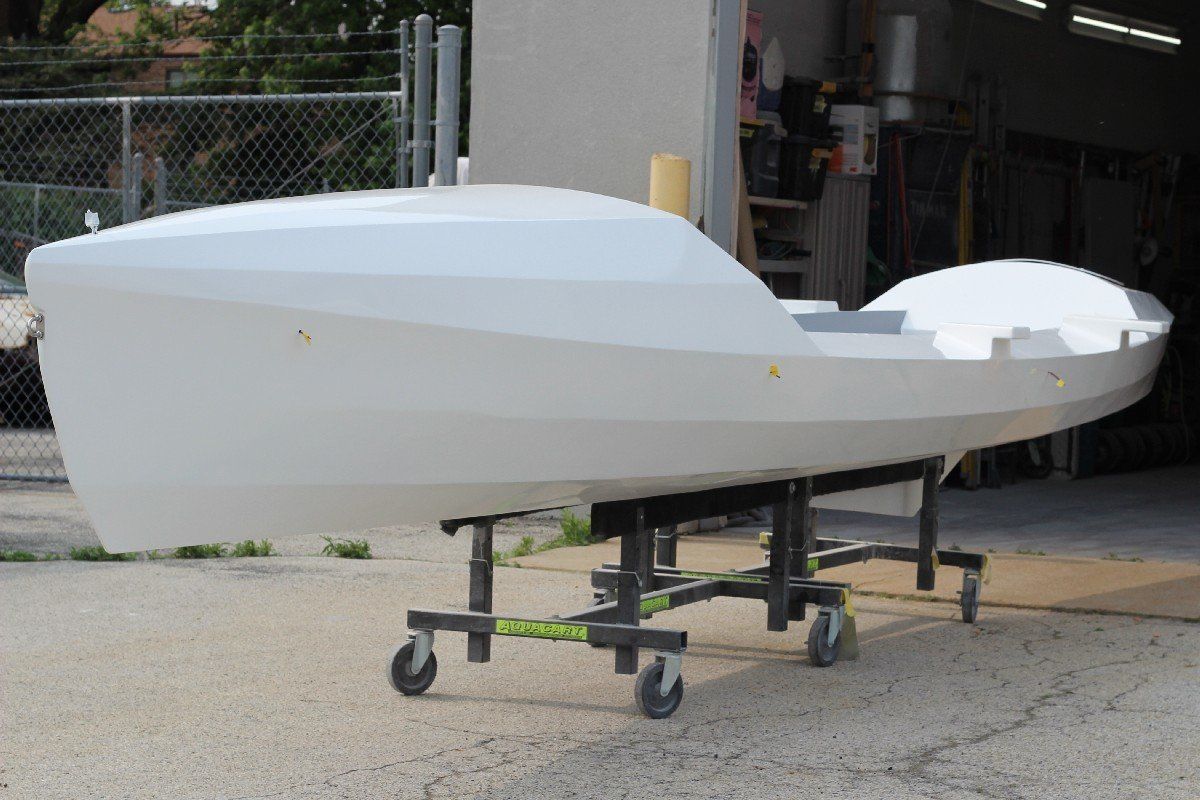 Row4Kids boat refinishing is completed by LandCraft