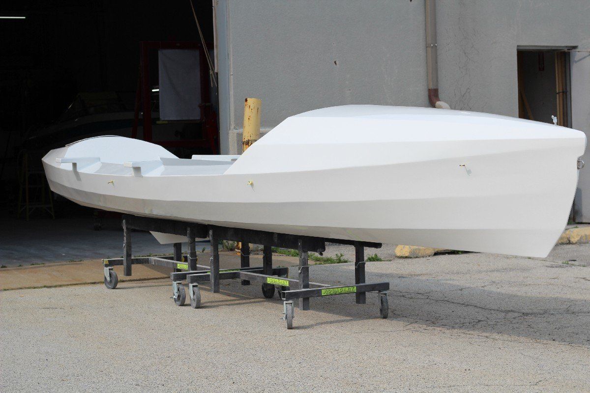 Row4Kids rowboat after