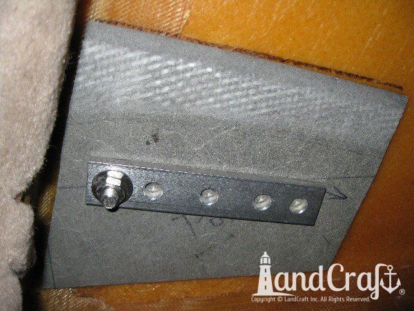 Sanger boat interior mounting reinforcement