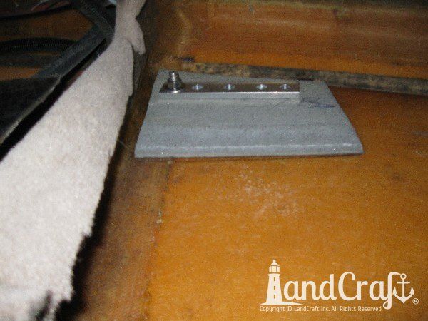 Sanger boat interior mounting reinforcement