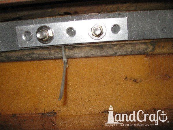 Sanger boat interior mounting reinforcement