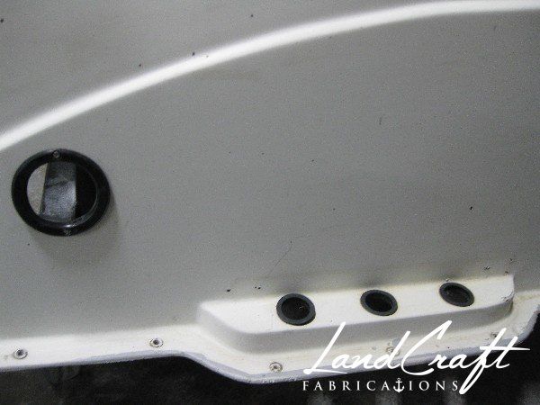 Spirit boat center console repair and custom fabrication in process