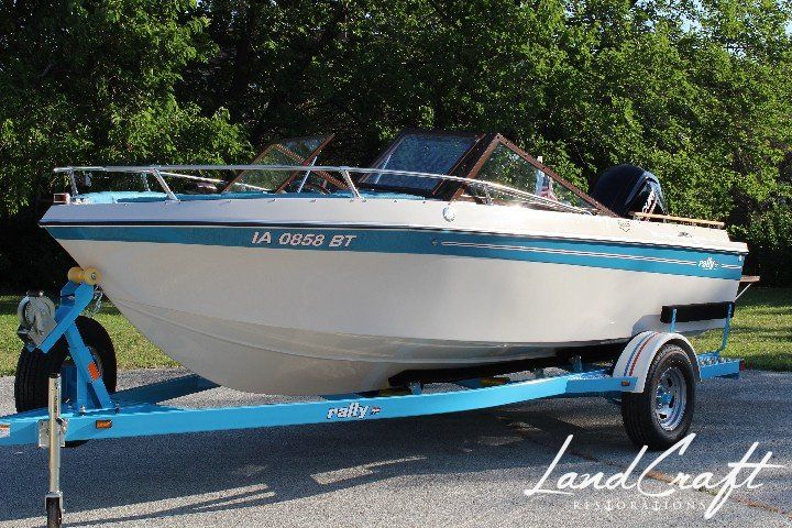 Rally boat restoration complete