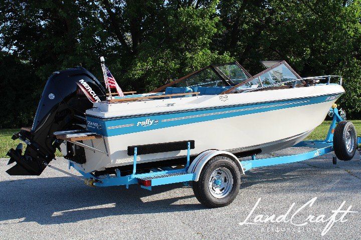 Rally boat restoration complete