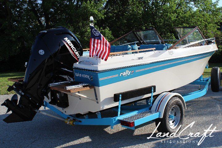 Rally boat restoration complete