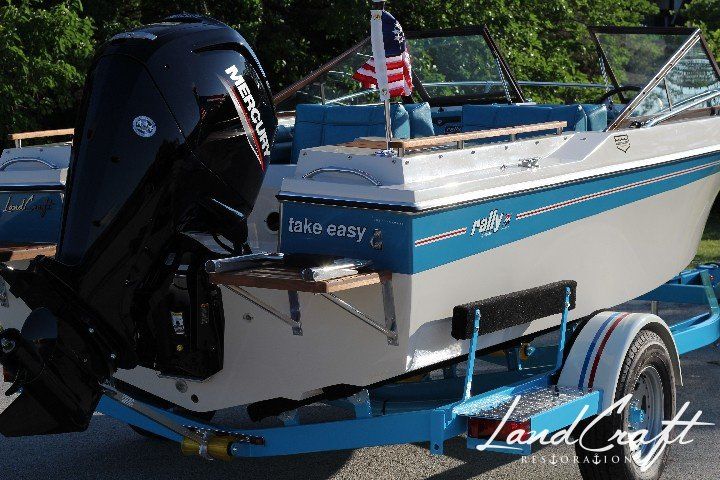 Rally boat restoration complete