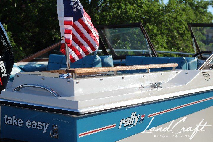 Rally boat restoration complete