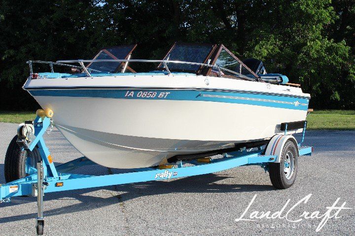 Rally boat restoration complete