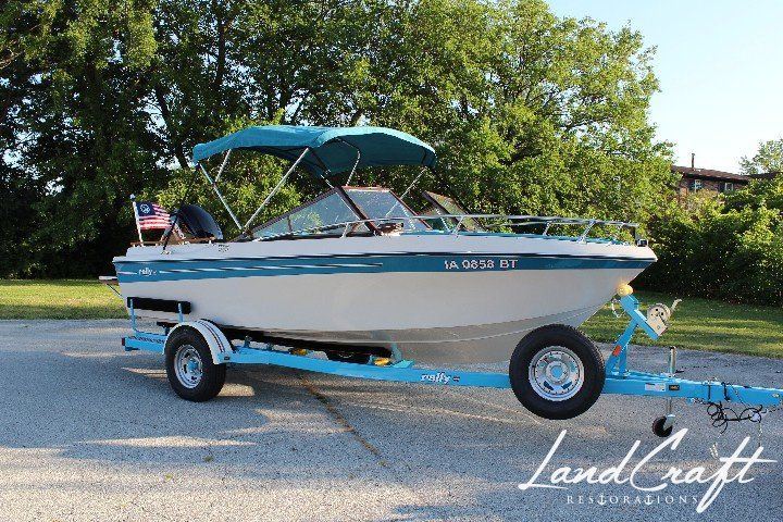 Rally boat restoration complete