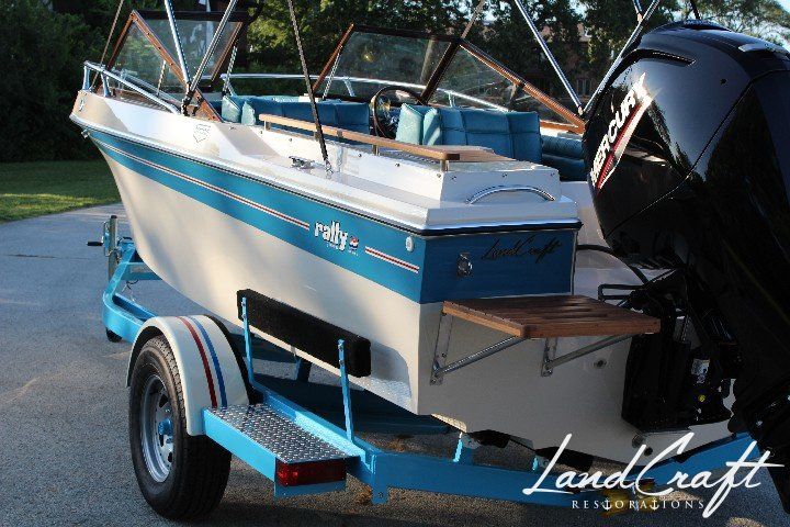 Rally boat restoration complete