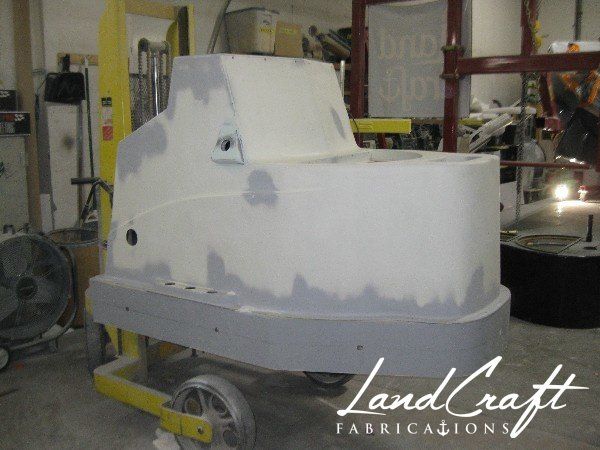 Spirit boat custom fabrication and composite reconstruction in process