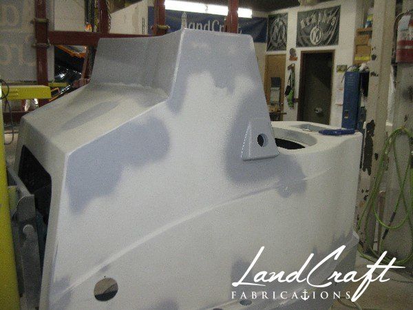 Spirit boat custom fabrication and composite reconstruction in process