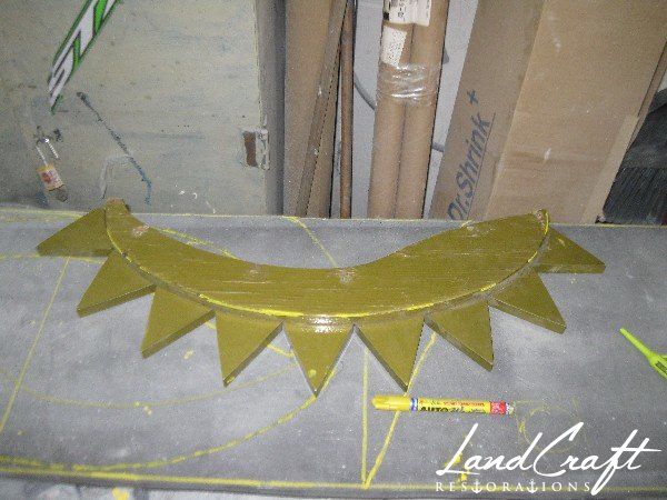 Top Cow art piece statue original collar to be recreated