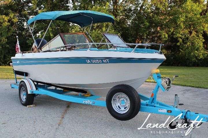 Rally boat restoration complete