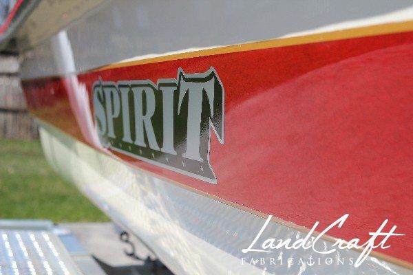 Spirit boat custom fabrication and composite reconstruction completed