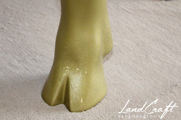 Top Cow art piece statue that has been fully restored structurally and refinished in custom color matched paint