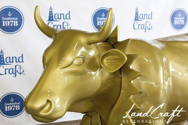 Top Cow art piece statue that has been fully restored structurally and refinished in custom color matched paint