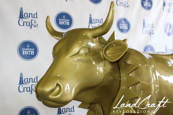 Top Cow art piece statue that has been fully restored structurally and refinished in custom color matched paint