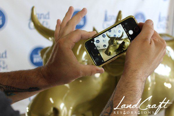 Top Cow art piece statue that has been fully restored structurally and refinished in custom color matched paint