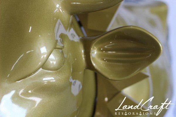 Top Cow art piece statue that has been fully restored structurally and refinished in custom color matched paint