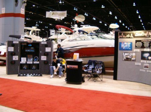 LandCraft at the Chicago Boat Show 2004