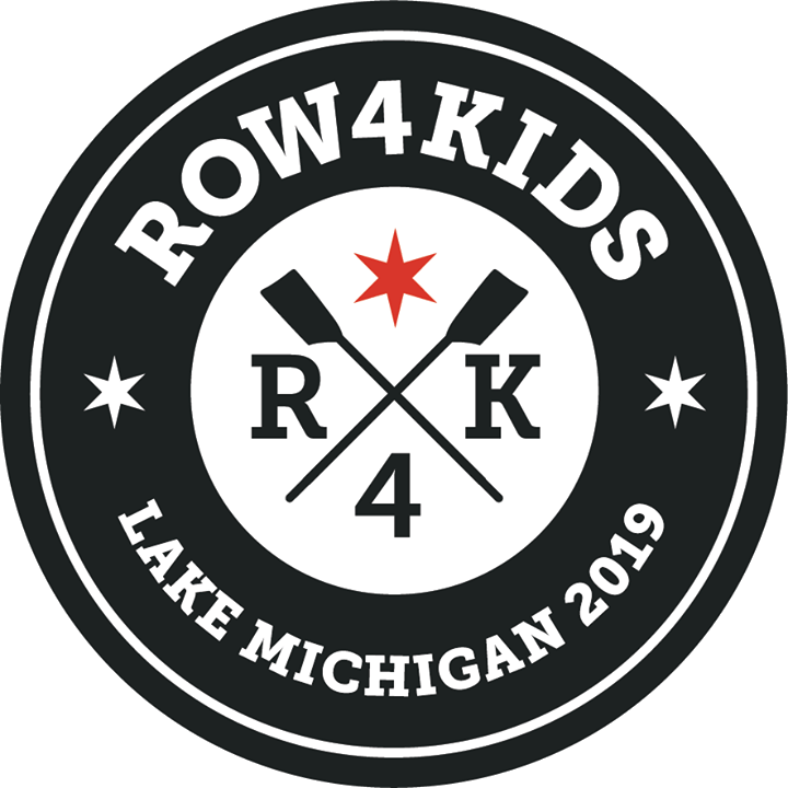 Row4Kids Lake Michigan 2019 logo