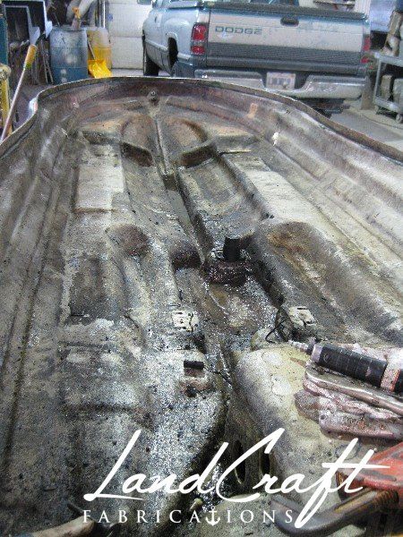 Sea Doo LRV in process of being dismantled and taken apart