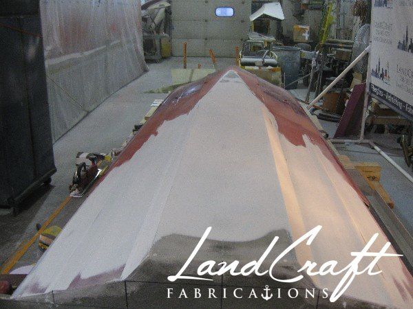 Sea Doo LRV bottom hull fabrication process