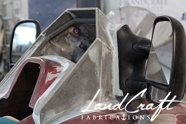 Sea Doo LRV custom composite dash surround