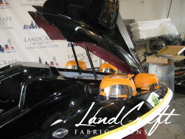 v8 jet ski strut lift hood