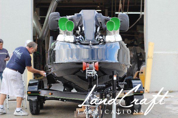 v8 jet ski structural and finish work completed by LandCraft