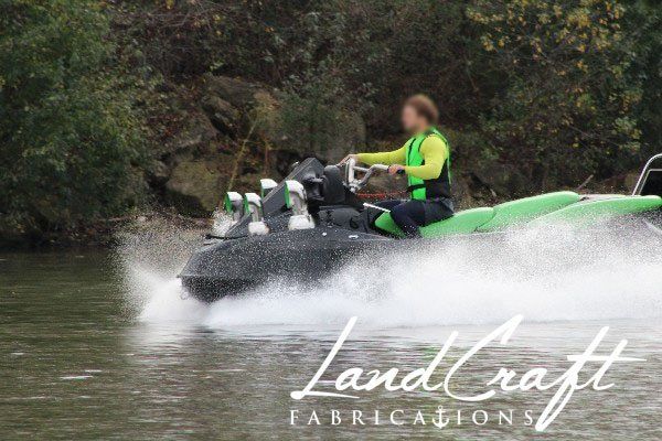 v8 jet ski structural and finish work completed by LandCraft