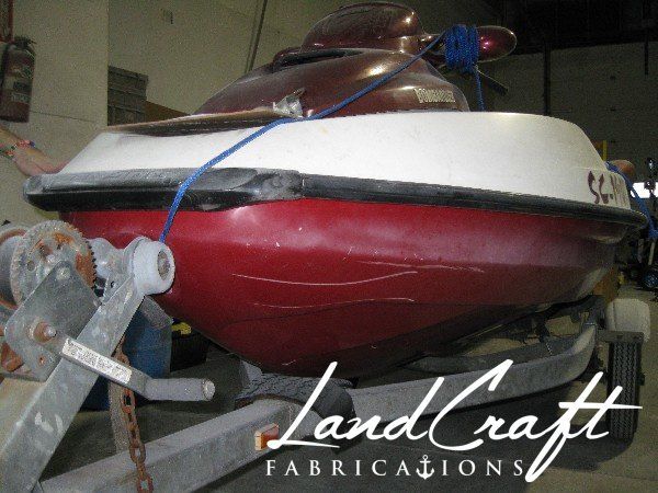 Sea Doo LRV original exterior before dismantling