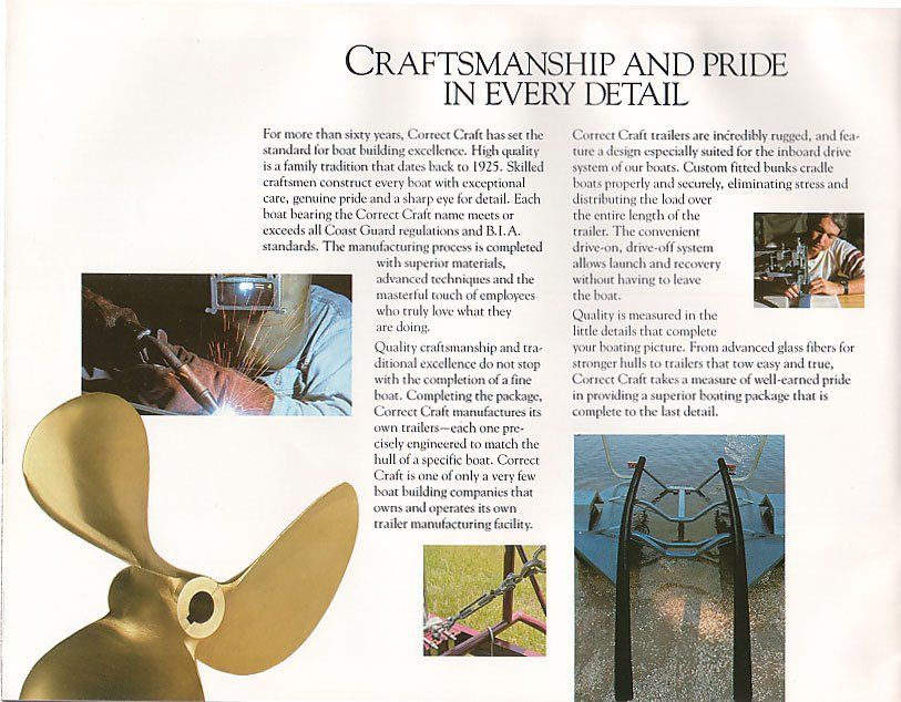 Ski Nautique 2001 boat catalog