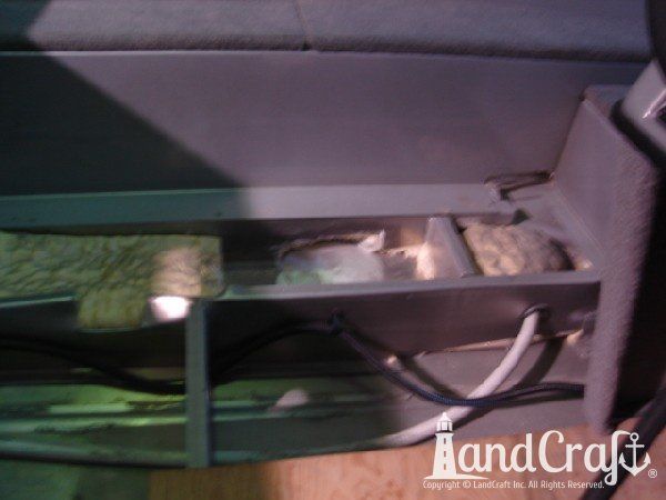 Aluminum Starcraft boat casting deck repair