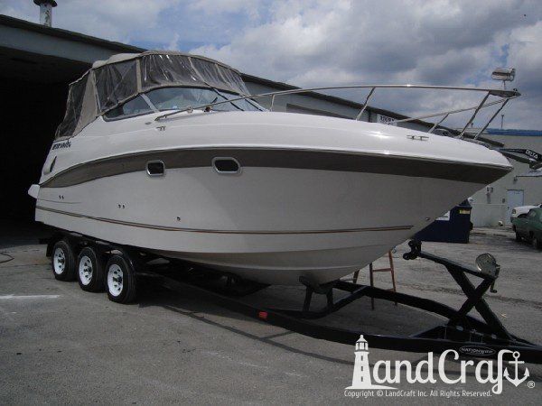 Repairs completed on boat with fiberglass structural and cosmetic damage