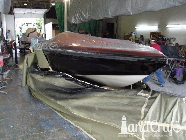 Malibu Echelon in black exterior refinishing