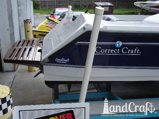 Ski Nautique with custom Correct Craft decal applied