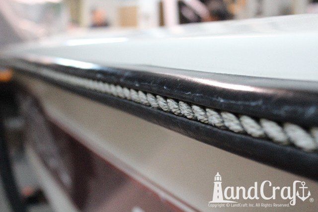 Ski Nautique 2001 boat before complete restoration